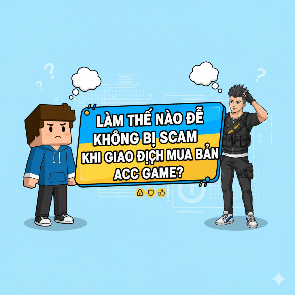 Làm thế nào để tránh được SCAMER khi Giao Dịch Acc Game